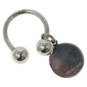 TIFFANY&Co. Key Ring Ag925 Silver Auth MY237